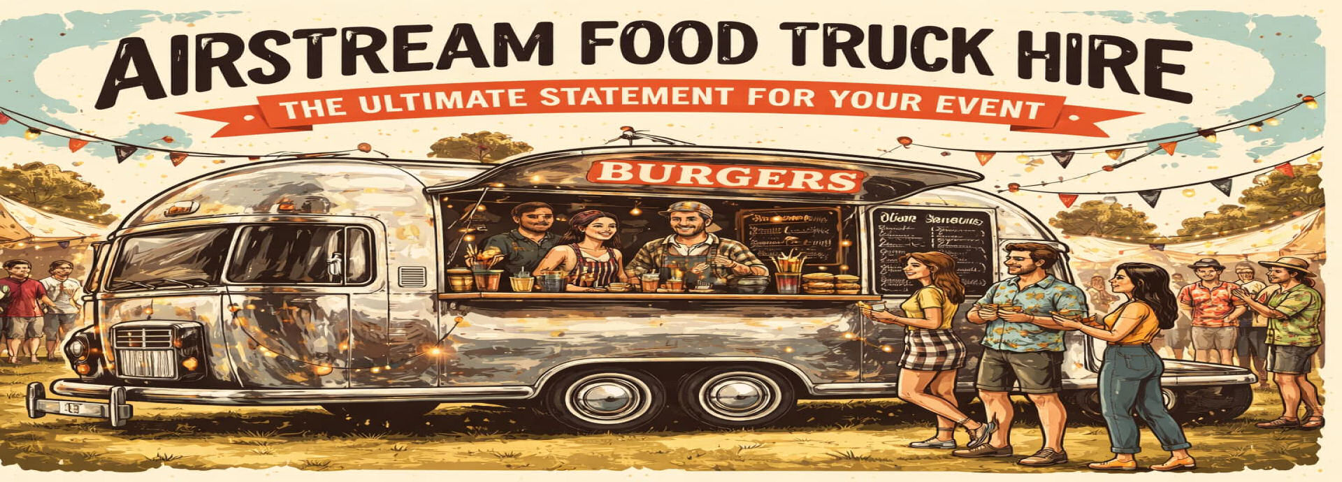 Airstream Food Truck Hire