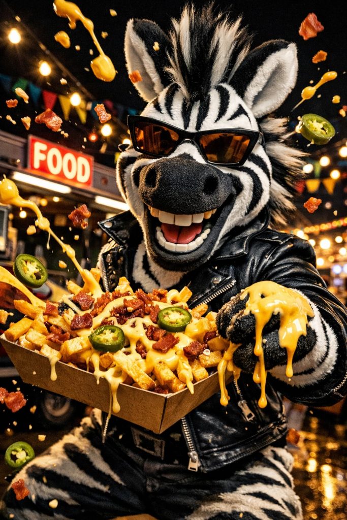 Ziggy Eating Fries