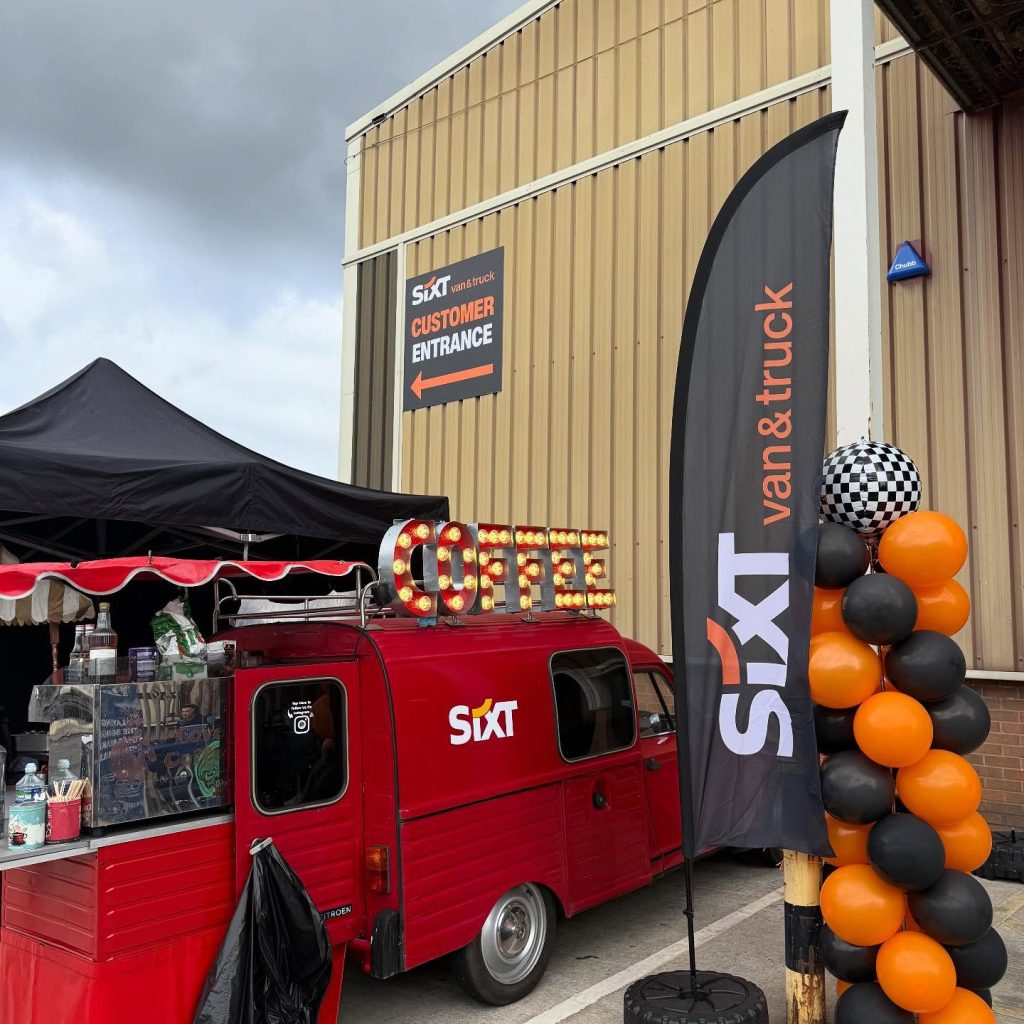 Sixt Promo Coffee Van Sixt Promo Coffee Van